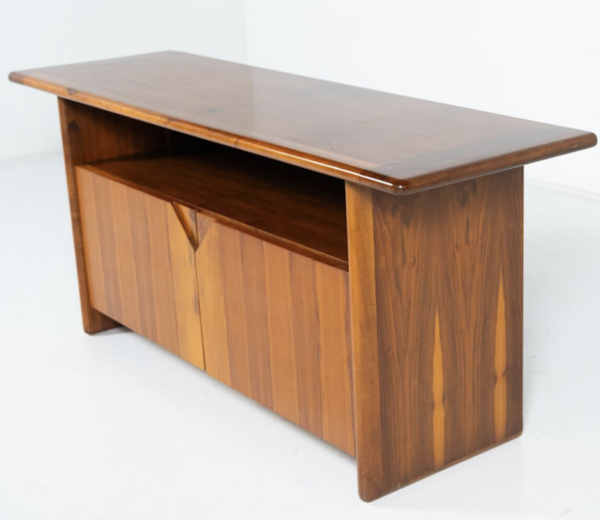 Mid-Century Modern Wooden Sideboard, Wood, 1960s - Image 2