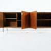 Mid-Century Modern Sideboard, Wood and marble, Italy, 1970s - Image 10