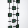 Mid-Century Modern Brutalist Wall Sculpture, Ceramic and Cast Aluminium, 1970s - Image 5