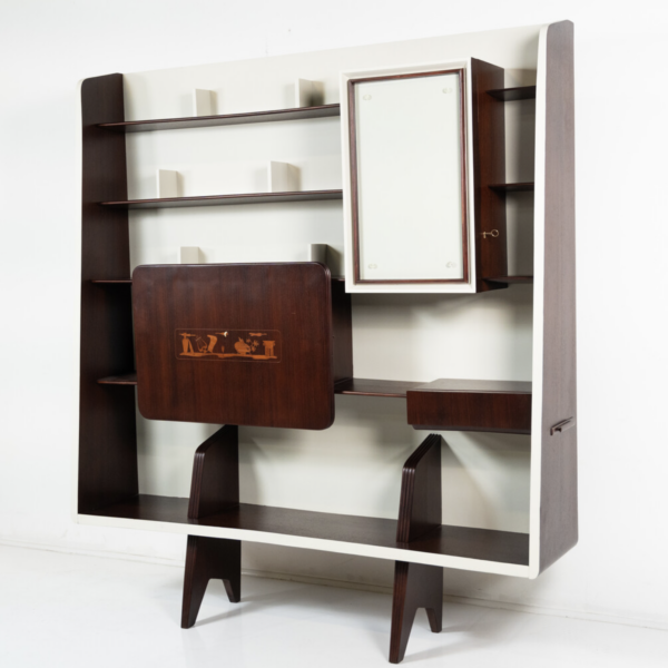 Mid-Century Bookcase by Gio Ponti for Ariberto Colombo, 1945 - Image 16