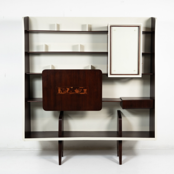 Mid-Century Bookcase by Gio Ponti for Ariberto Colombo, 1945 - Image 15