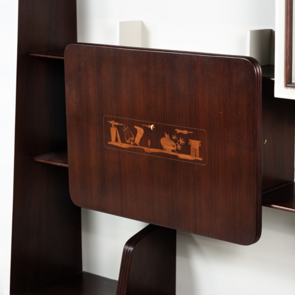 Mid-Century Bookcase by Gio Ponti for Ariberto Colombo, 1945 - Image 13