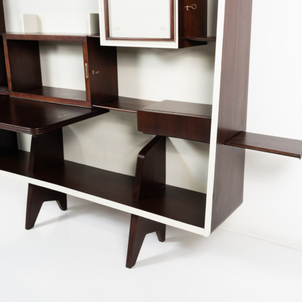 Mid-Century Bookcase by Gio Ponti for Ariberto Colombo, 1945 - Image 4