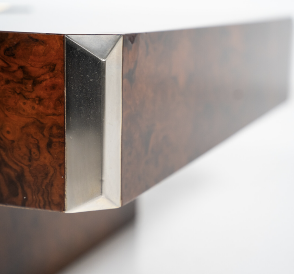 Mid-Century Modern "Alveo" Coffee Table by Willy Rizzo for Mario Sabot - 1970s - Image 7