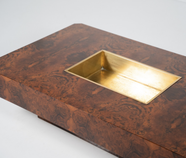 Mid-Century Modern "Alveo" Coffee Table by Willy Rizzo for Mario Sabot - 1970s - Image 3