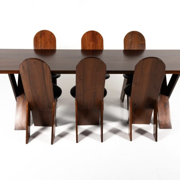 Mid-Century Modern Dining Set by Marco Zanuzo for Poggi, Italy, 1970s - Image 7