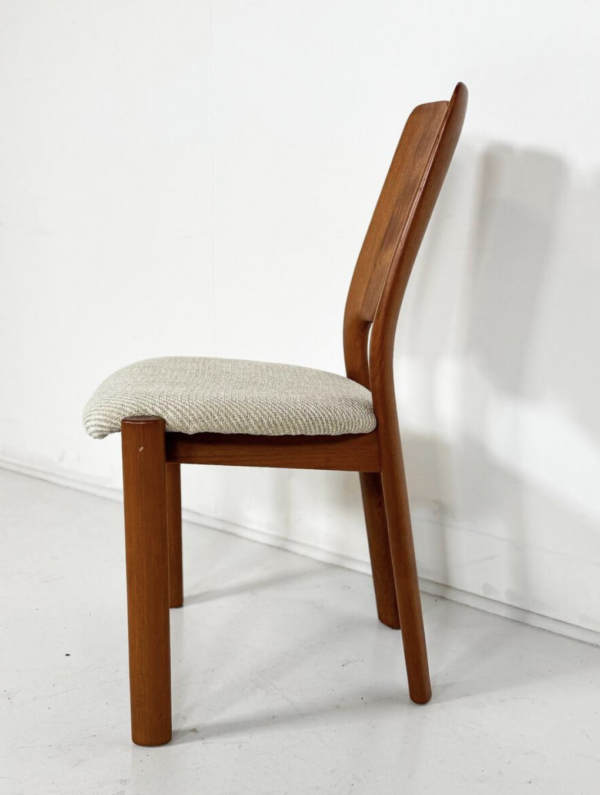 Mid-Century Modern Set of 6 Scandinavian Chairs, 1960s - Image 6