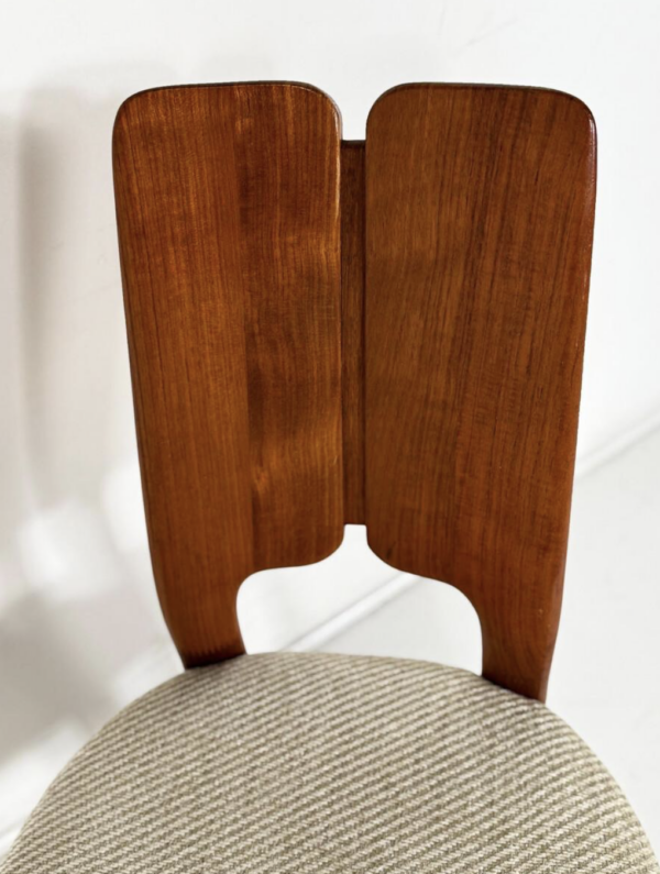 Mid-Century Modern Set of 6 Scandinavian Chairs, 1960s - Image 4