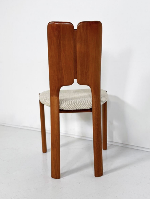 Mid-Century Modern Set of 6 Scandinavian Chairs, 1960s - Image 3