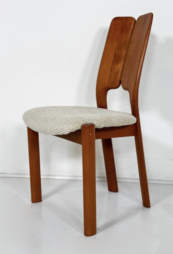 Mid-Century Modern Set of 6 Scandinavian Chairs, 1960s - Image 2