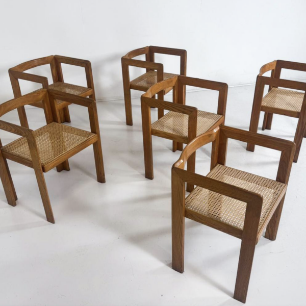 Mid-Century Modern Set of 6 Armchairs by Derk Jan De Vries, 1960s - Image 5