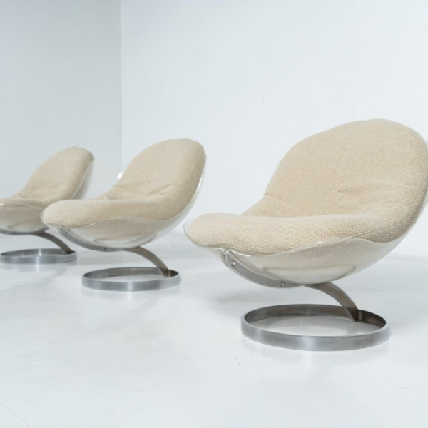 Space Age "Sphère" Lounge Chairs by Boris Tabacoff, Mobillier Modulaire - Image 2