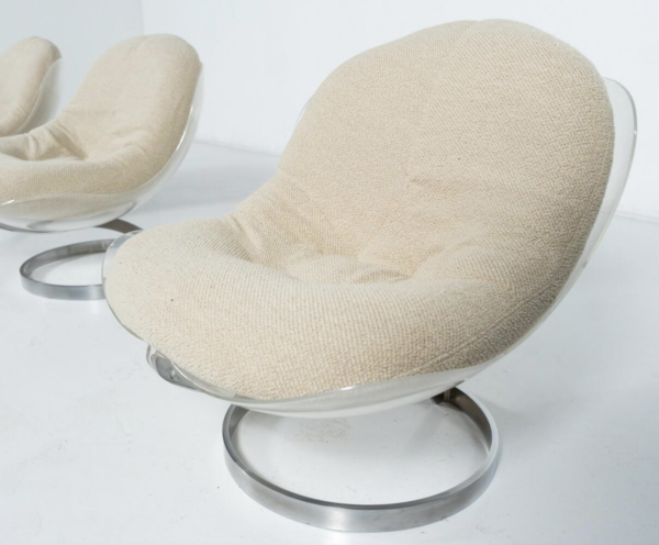 Space Age "Sphère" Lounge Chairs by Boris Tabacoff, Mobillier Modulaire - Image 9