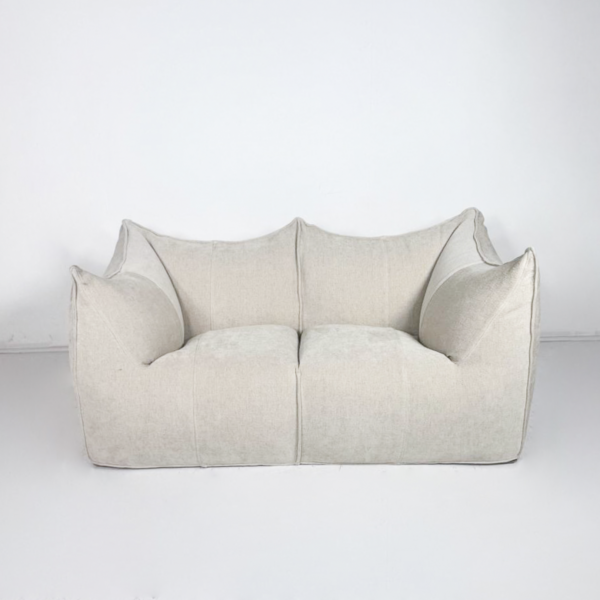 Mid-Century Modern Sofa Model Le Bambole by Mario Bellini for B&B Italia,1970s - New Upholstery