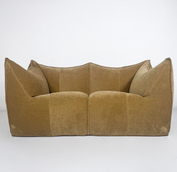 Mid-Century Modern Sofa Model Le Bambole by Mario Bellini, 1970s - New Upholstery