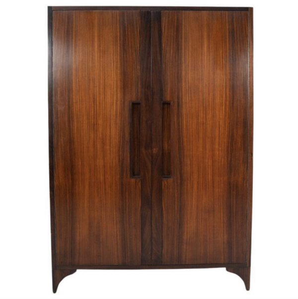 Mid-Century Modern Wooden Wardrobe, Italy, 1960s - 2 available