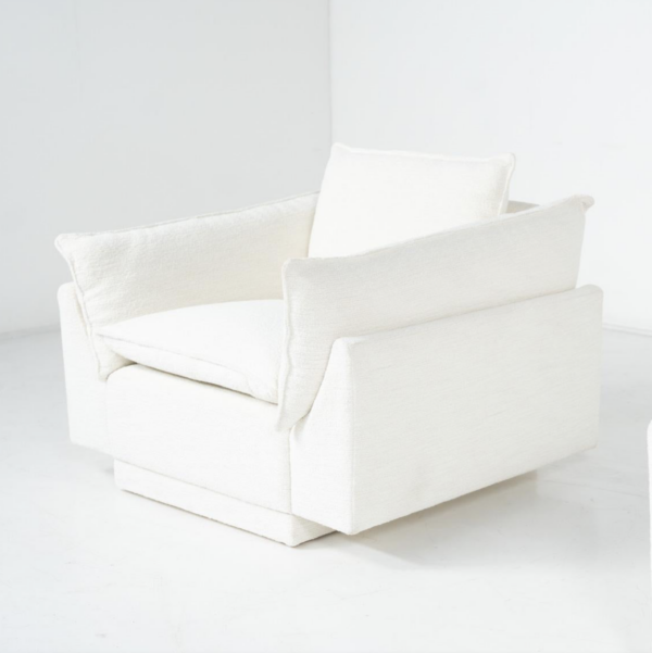Pair of Armchairs "Cado" by Gunnar Gravesen and David Lewis Divano, Italy, 1970 - Image 3