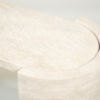Contemporary Italian Travertine Console - Image 7