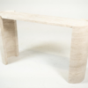 Contemporary Italian Travertine Console - Image 5