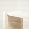 Contemporary Italian Travertine Console - Image 2