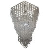 Mid-Century Modern Chandelier by Angelo Mangiarotti for Vistosi, 1970s
