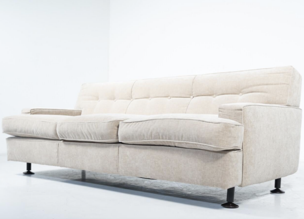 Mid-Century Modern Sofa by Marco Zanuso for Arflex, New Upholstery - 2 available - Image 13