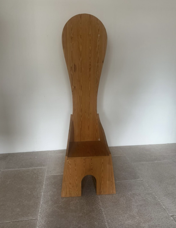 Mario Ceroli Chair - Image 3