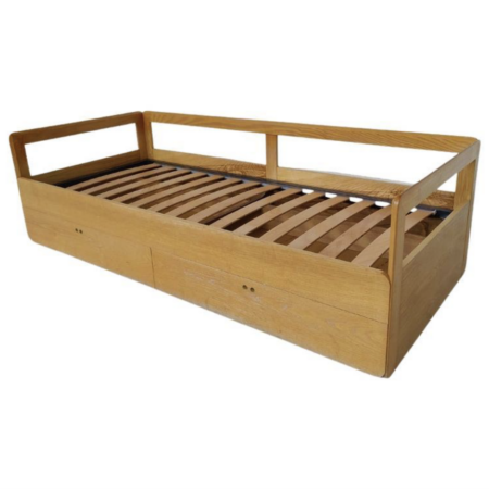 Mid-Century Modern Daybed with Drawers by Derk Jan de Vries, 1960s