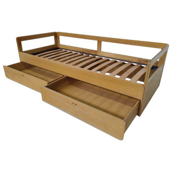 Mid-Century Modern Daybed with Drawers by Derk Jan de Vries, 1960s - Image 4