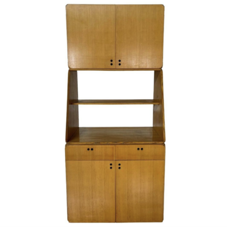 Mid-Century Wooden Cabinet by Derk Jan de Vries, 1960s