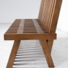 Contemporary Wooden Bench, Italy - Image 5