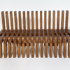 Contemporary Wooden Bench, Italy - Image 4