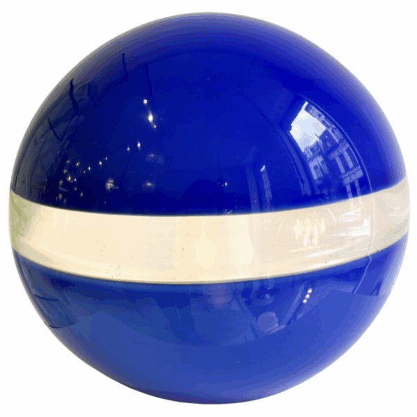 Mid-Century Blue Table Lamp by Carlo Nason for Mazzega, 1960s