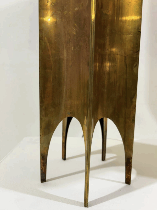 Pair of Brutalist Table Lamps in the Style of Maurizio Tempestini, Italy, 1970s - Image 4