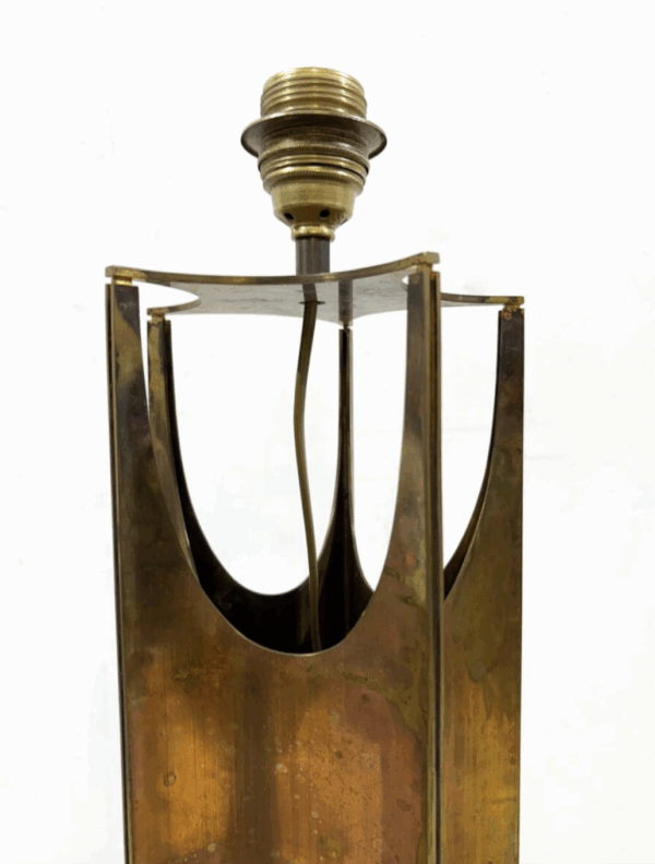 Pair of Brutalist Table Lamps in the Style of Maurizio Tempestini, Italy, 1970s - Image 3