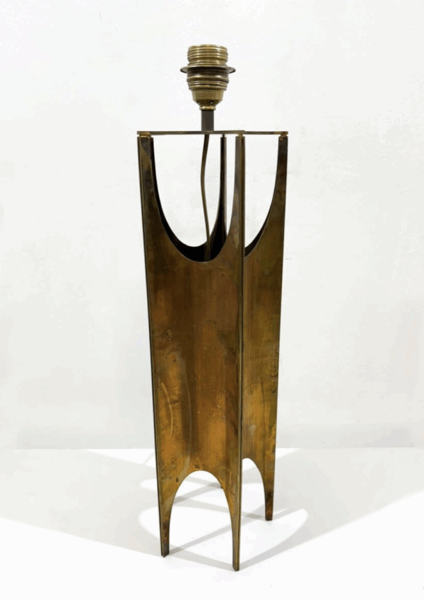 Pair of Brutalist Table Lamps in the Style of Maurizio Tempestini, Italy, 1970s - Image 2
