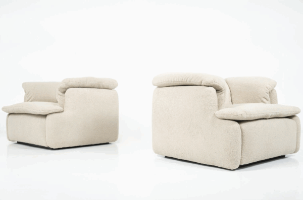 Mid-Century Modern Pair of Armchairs - New Upholstery - Image 8