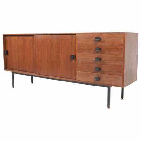Mid-Century Modern Wooden Sideboard, 1960s
