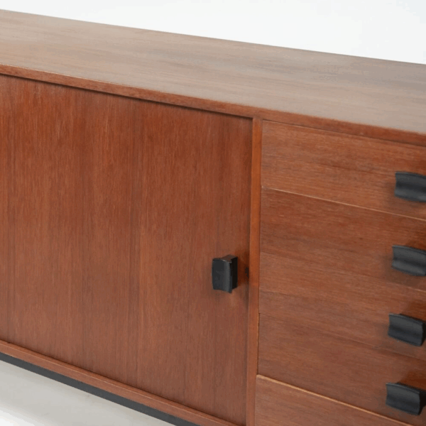 Mid-Century Modern Wooden Sideboard, 1960s - Image 8