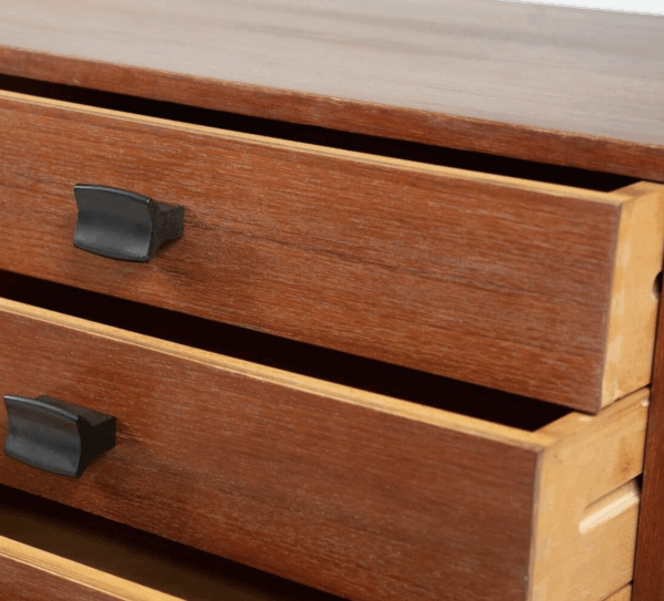Mid-Century Modern Wooden Sideboard, 1960s - Image 4