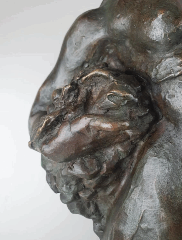 Jos De DECKER, Bronze With Green Patina "Allegory Of Spring" - Image 10