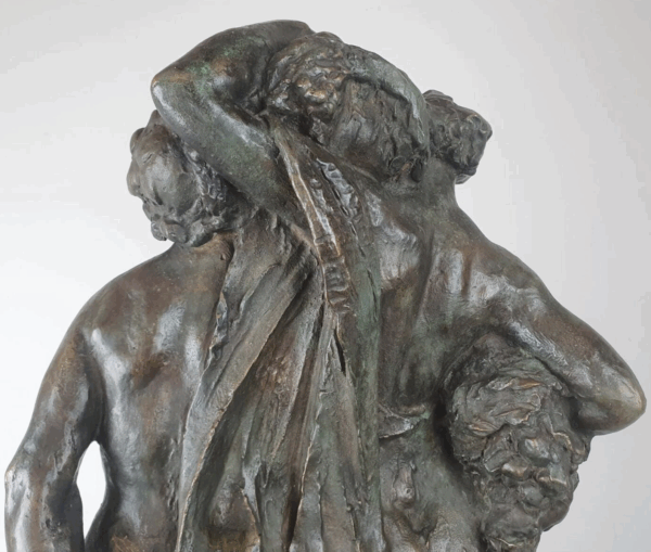 Jos De DECKER, Bronze With Green Patina "Allegory Of Spring" - Image 8