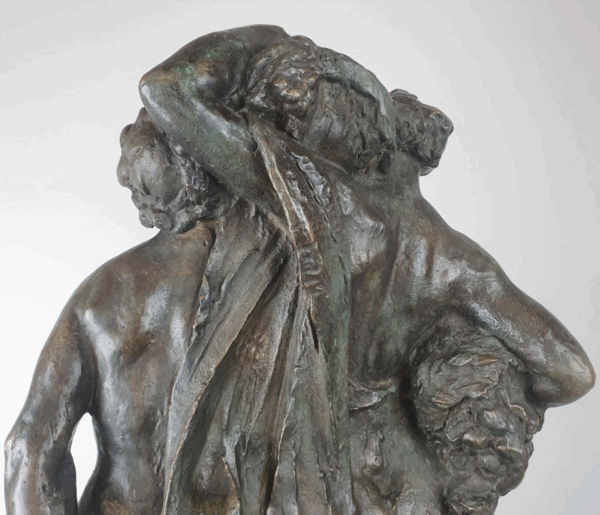 Jos De DECKER, Bronze With Green Patina "Allegory Of Spring" - Image 7