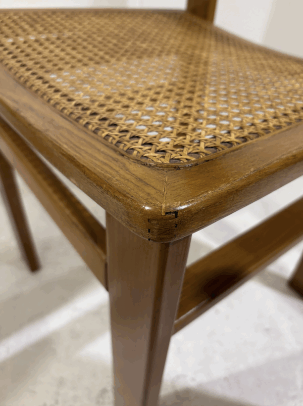 Mid-Century Modern Set of 4 Chairs Model " Arcadia" by Adalberto Caraceni, 1960s - Image 2