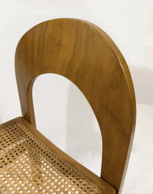 Mid-Century Modern Set of 4 Chairs Model " Arcadia" by Adalberto Caraceni, 1960s - Image 7