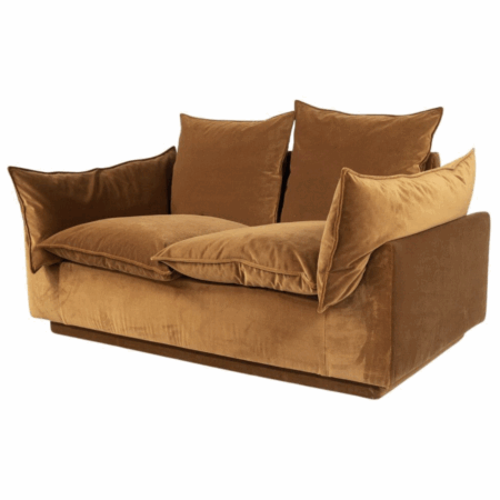 Sofa "Cado" 2 Seater, by Gunnar Gravesen and David Lewis Divano for ICF, Italy