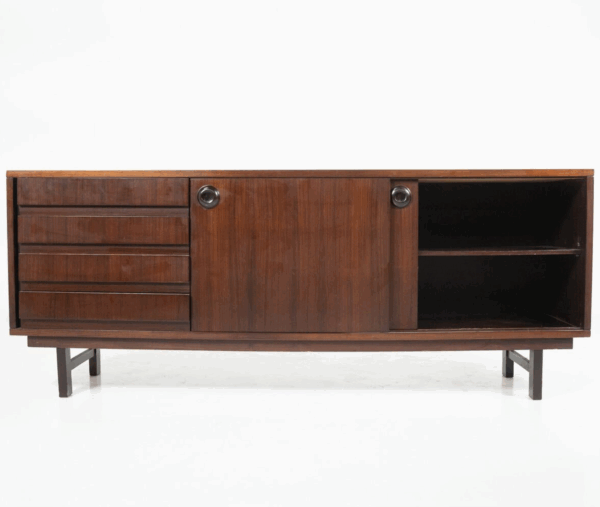 Mid-Century Modern Wooden Sideboard, Italy - Image 3