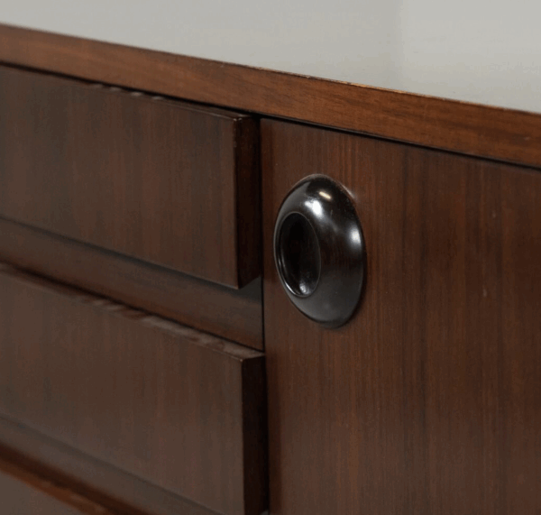 Mid-Century Modern Wooden Sideboard, Italy - Image 6