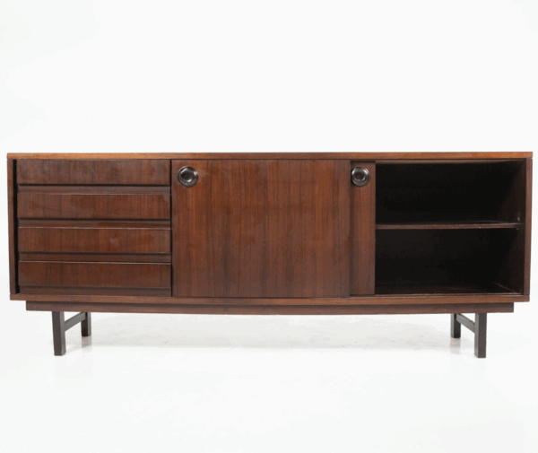 Mid-Century Modern Wooden Sideboard, Italy - Image 7