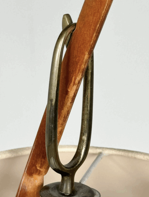 Mid-Century Floor Lamp Model 2076 "Dornstab" by J.T Kalmar, Austria, 1950s - Image 4